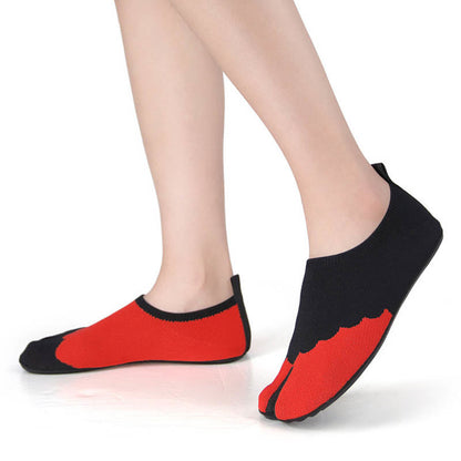Plus Size Split Toe Swimming Slipper Socks - image 2