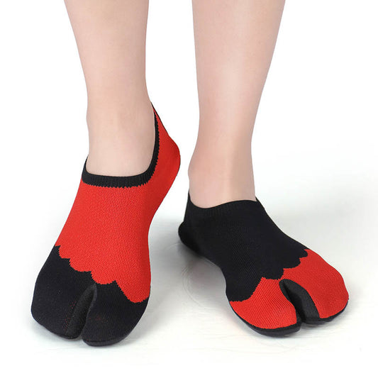 Plus Size Split Toe Swimming Slipper Socks - image 0