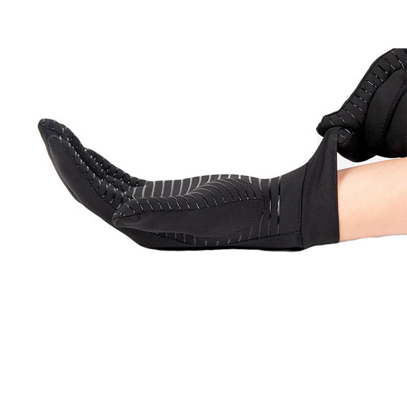 Black Compression Cycling Gloves - image 3