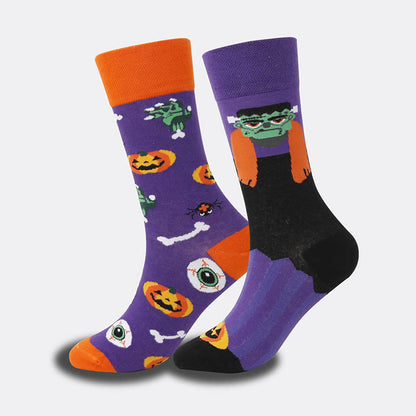 Unique Patterned Crew Socks(5 Pairs) - image 6