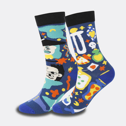 Creative Halloween Crew Socks(4 Pairs) - image 3
