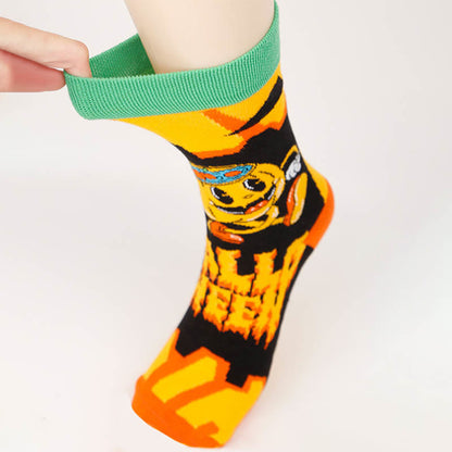 Creative Halloween Crew Socks(4 Pairs) - image 1