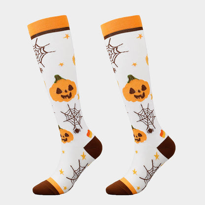 Funny Halloween Compression Socks(6 Pairs) - image 1