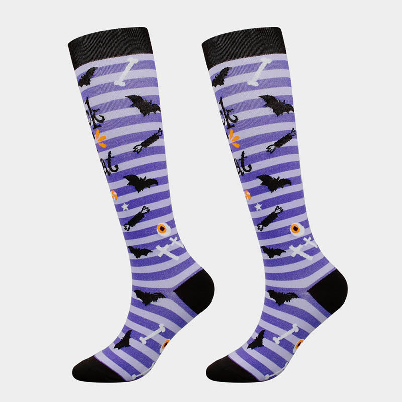 Funny Halloween Compression Socks(6 Pairs) - image 6