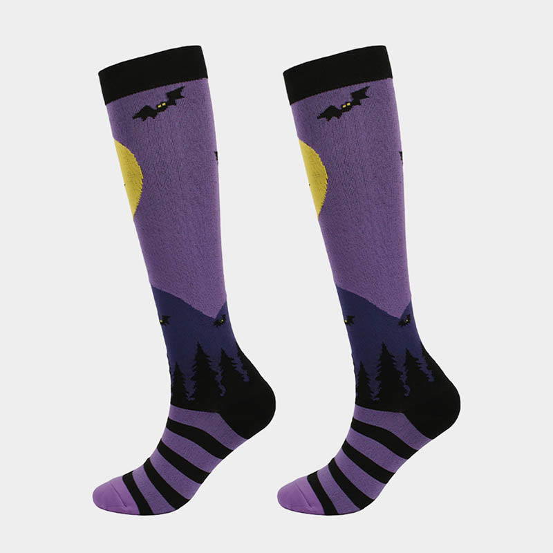 Funny Halloween Compression Socks(6 Pairs) - image 11