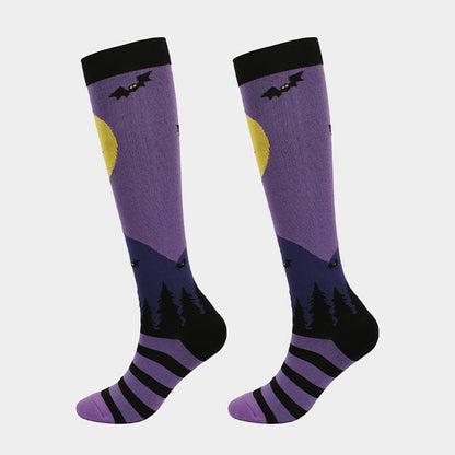 Funny Halloween Compression Socks(6 Pairs) - image 2