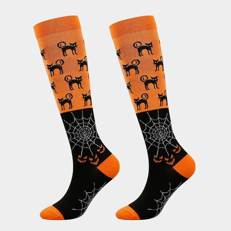 Funny Halloween Compression Socks(6 Pairs) - image 4