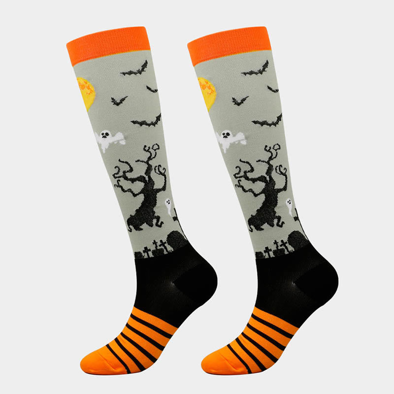 Funny Halloween Compression Socks(6 Pairs) - image 9
