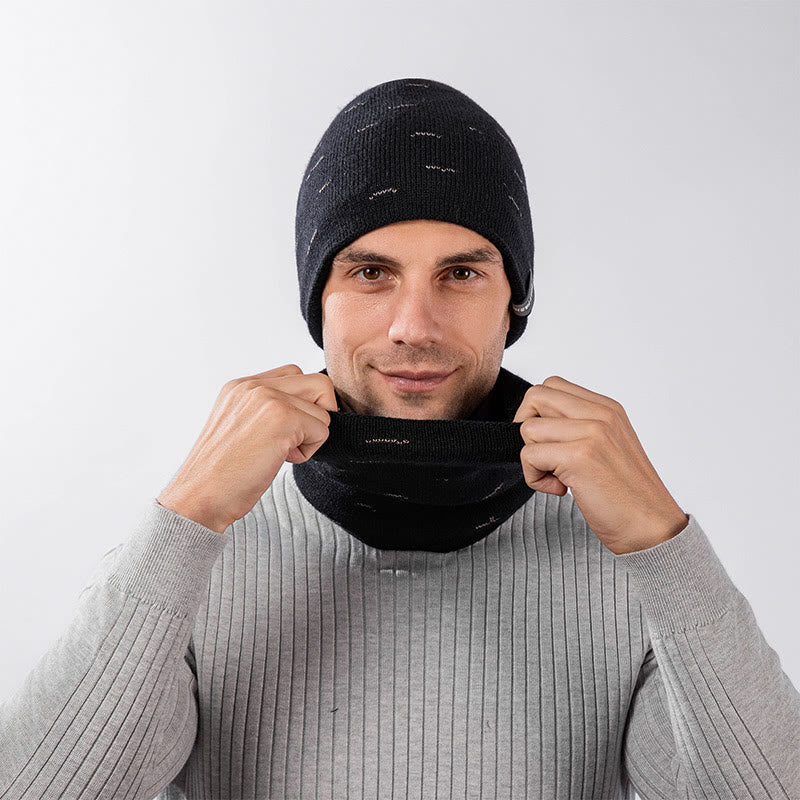 Fashion Warm Beanie Scarf 2 In 1 Set - image 5