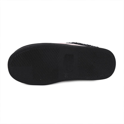 Plus Size Vertical Stripes Slippers