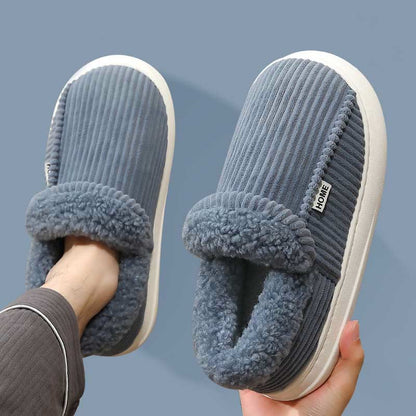 Plus Size Winter Warm Fluffy Slippers - image 4