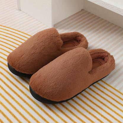 Plus Size Winter Brown Slippers - image 4