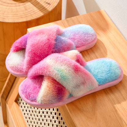 Winter Soft Rendering Slippers