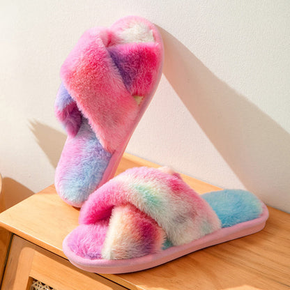 Winter Soft Rendering Slippers