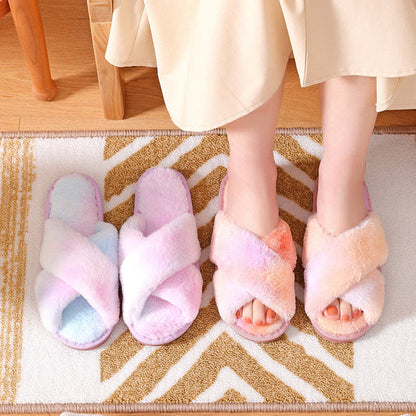 Winter Soft Rendering Slippers