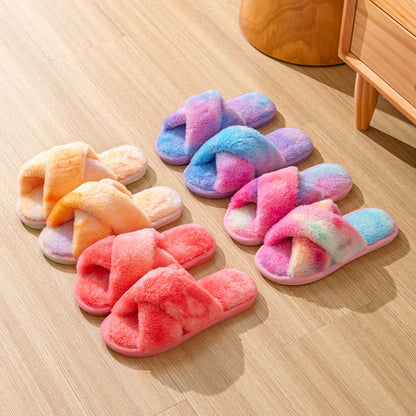 Winter Soft Rendering Slippers