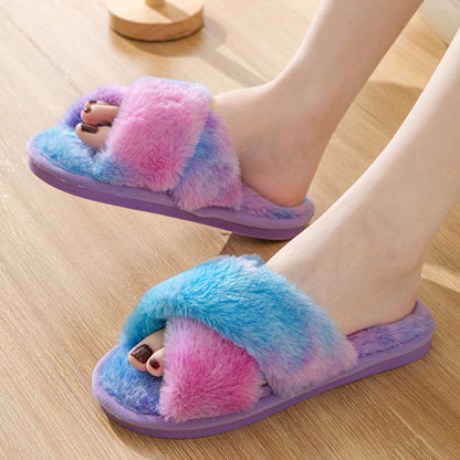 Winter Soft Rendering Slippers