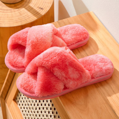Winter Soft Rendering Slippers
