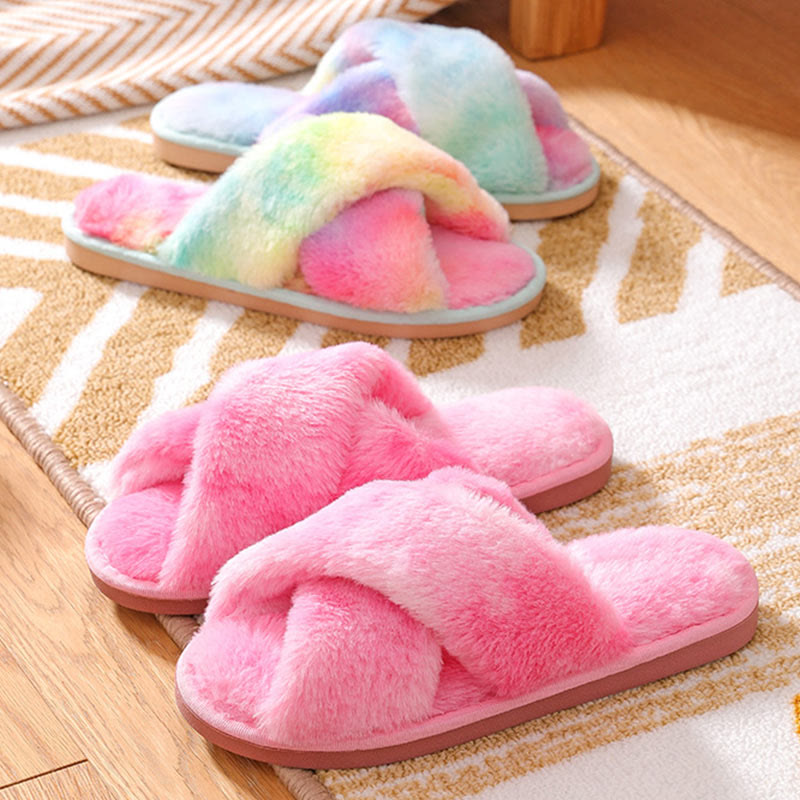 Winter Soft Rendering Slippers