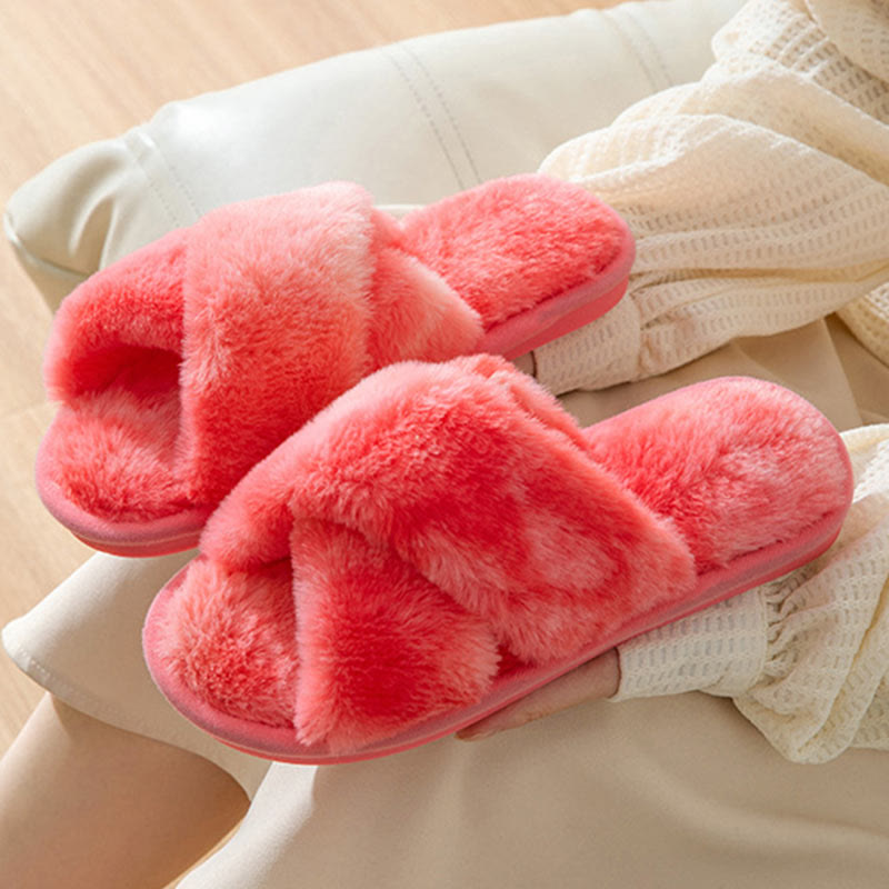 Winter Soft Rendering Slippers