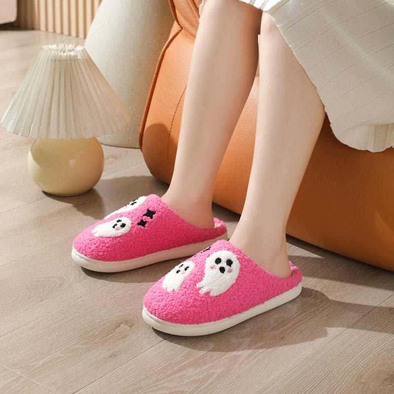 Plus Size Cute Ghost Slippers - image 4