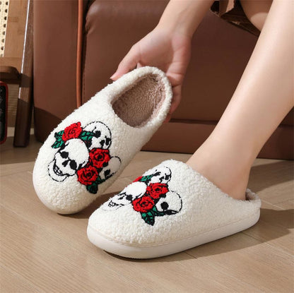 Plus Size Bat Skull Slippers - image 2