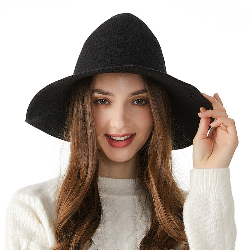 Halloween Solid Color Witch Hat - image 3