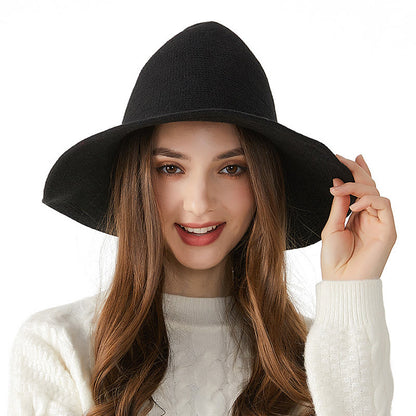 Halloween Solid Color Witch Hat - image 3