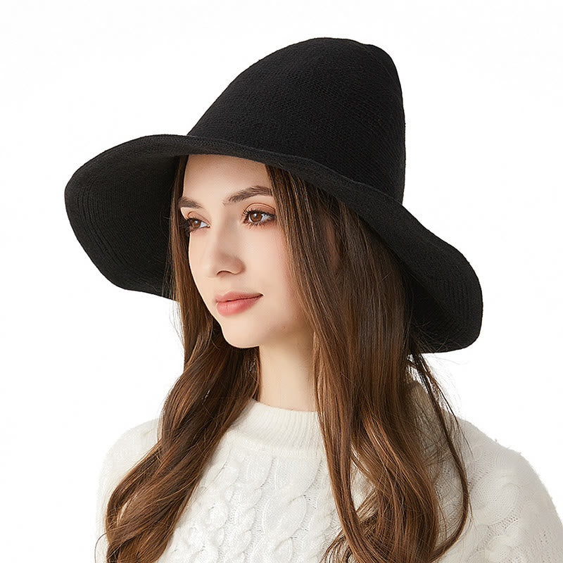 Halloween Solid Color Witch Hat - image 4
