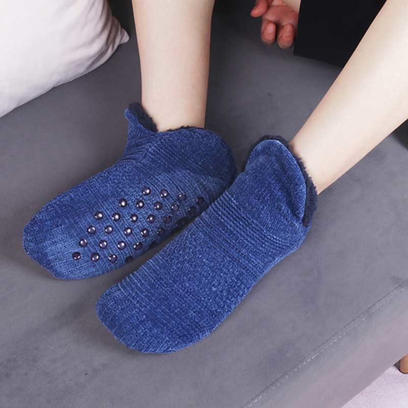 Plus Size Home Sleep Slipper Socks - image 1