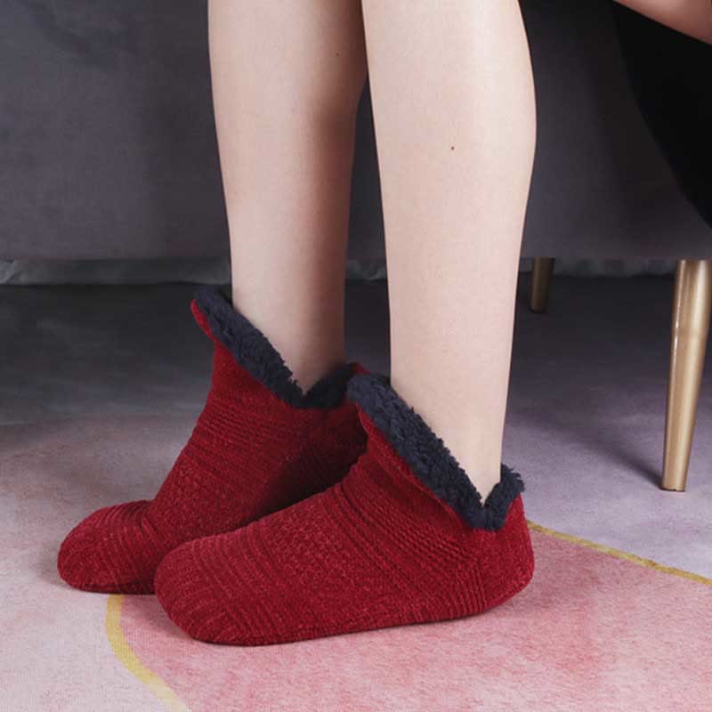 Plus Size Home Sleep Slipper Socks - image 3