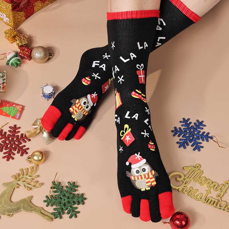 Christmas Alignment Crew Socks(2 Pairs) - D - EU39-44(US6-10) - image 11