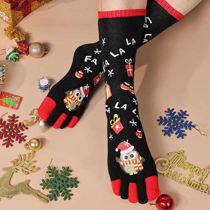Christmas Alignment Crew Socks(2 Pairs) - D - EU39-44(US6-10) - image 11