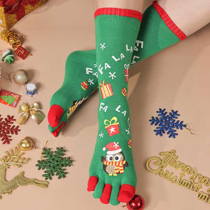 Christmas Alignment Crew Socks(2 Pairs) - C - EU39-44(US6-10) - image 10