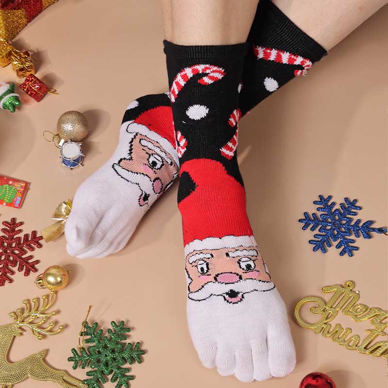Christmas Alignment Crew Socks(2 Pairs) - G - EU39-44(US6-10) - image 14