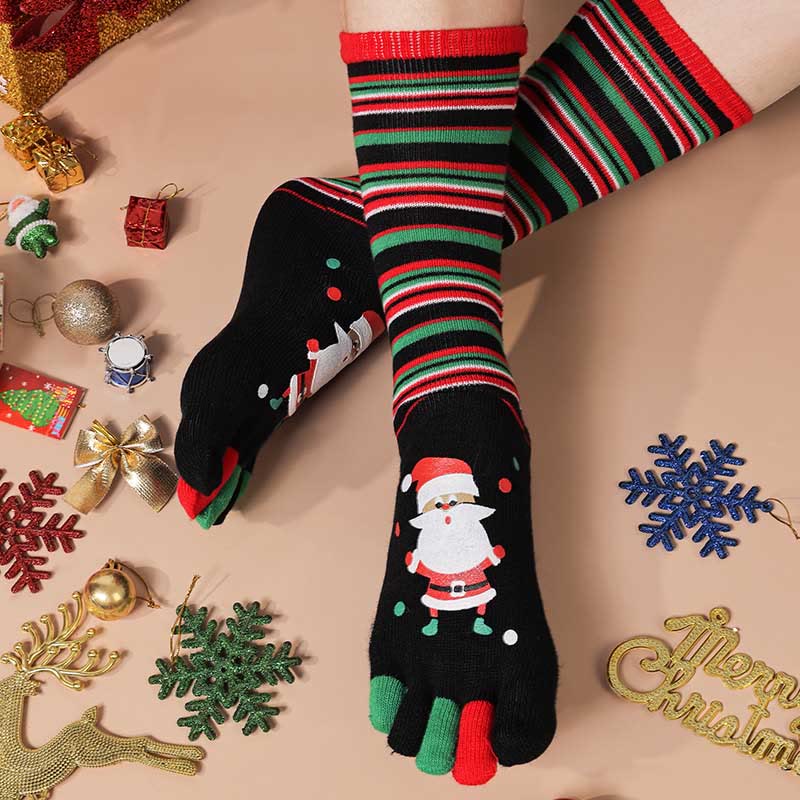Christmas Alignment Crew Socks(2 Pairs) - E - EU39-44(US6-10) - image 12