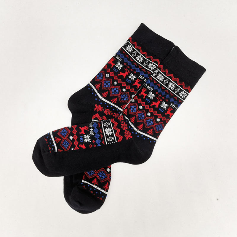 Christmas Fashion Quarter Socks(6 Pairs) - image 12
