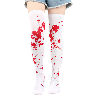 Halloween Thigh High Knee Socks(6 Pairs) - image 5