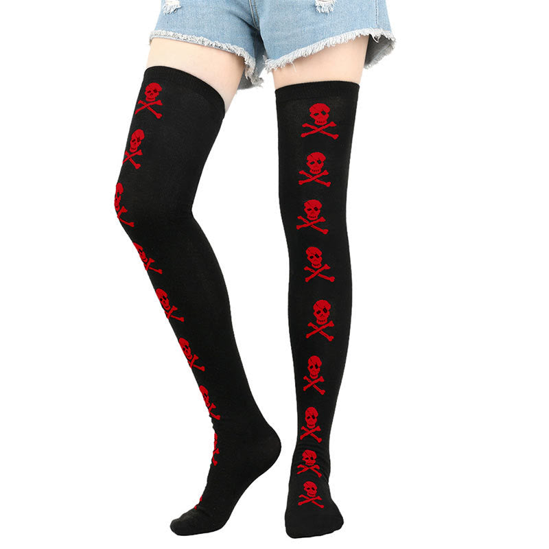 Halloween Thigh High Knee Socks(6 Pairs) - image 8