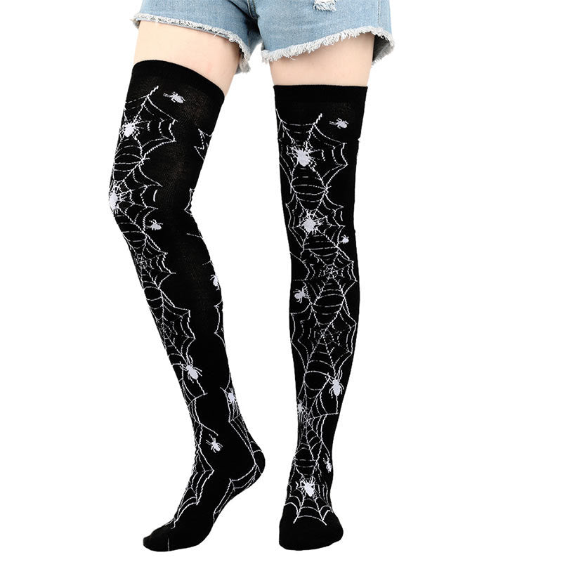 Halloween Thigh High Knee Socks(6 Pairs) - image 10