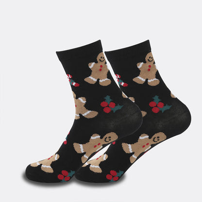 Cute Christmas Quarter Socks(4 Pairs) - image 5