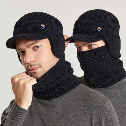 Warm Earmuffs Beanie Scarf 2 In 1 Set - image 1