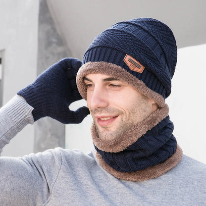 Winter Warm Gloves Beanie Scarf 3 In 1 Set - image 4