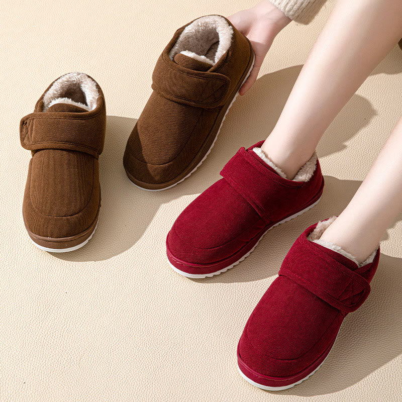 Plus Size Winter Indoor Slippers - image 0