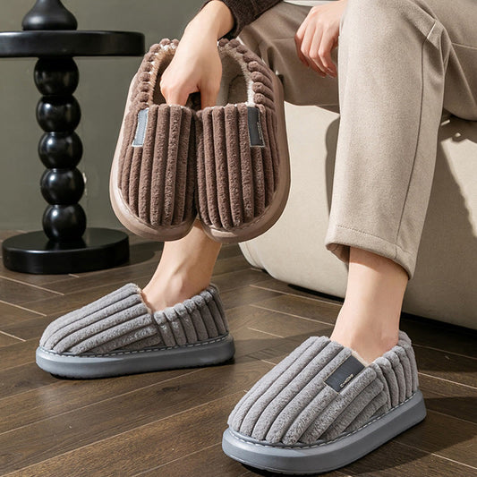 Plus Size Winter Plush Slippers - image 0