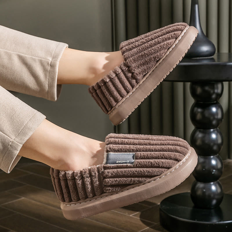 Plus Size Winter Plush Slippers - image 3