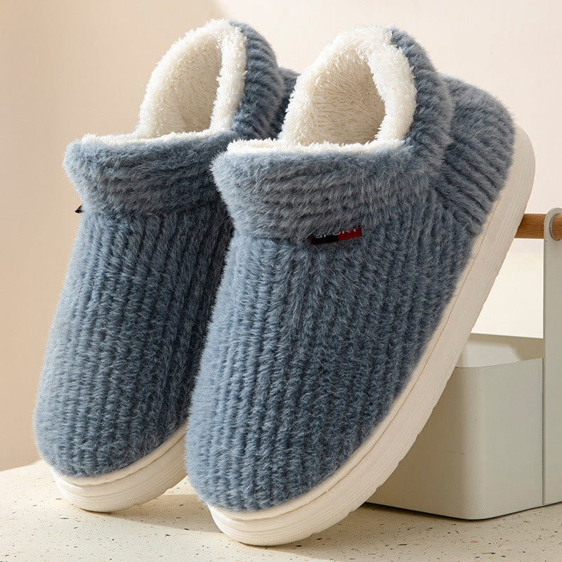 Plus Size Comfortable Candy Color Slippers