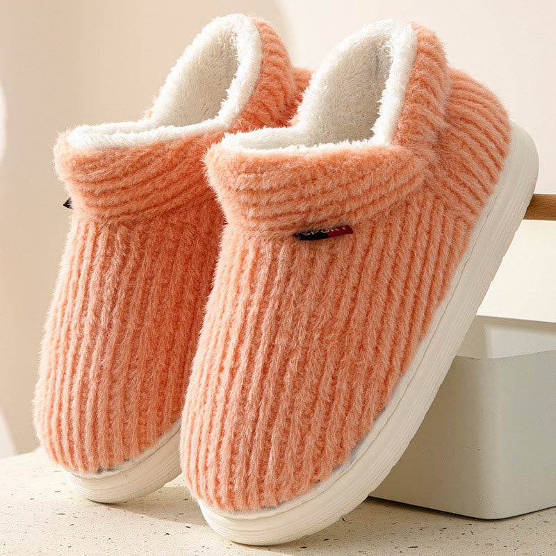 Plus Size Comfortable Candy Color Slippers
