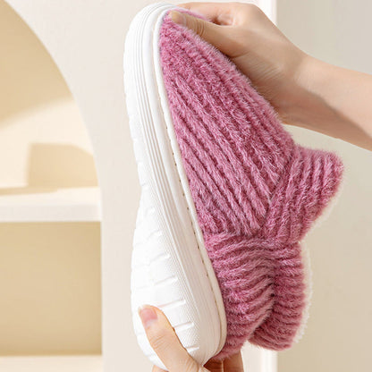 Plus Size Comfortable Candy Color Slippers