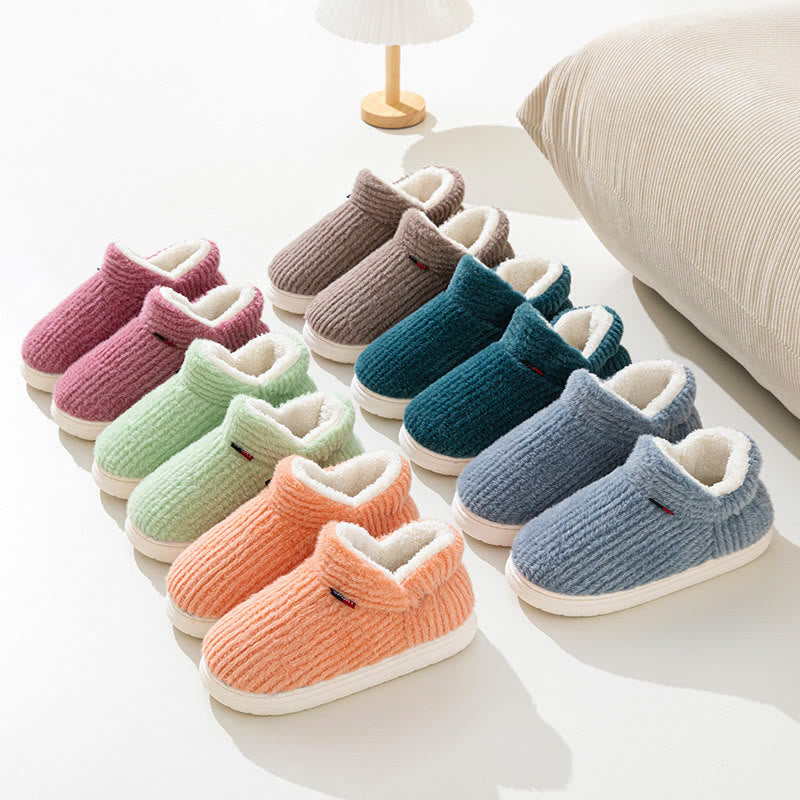 Plus Size Comfortable Candy Color Slippers